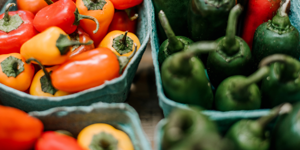 Paprike u spektru boja